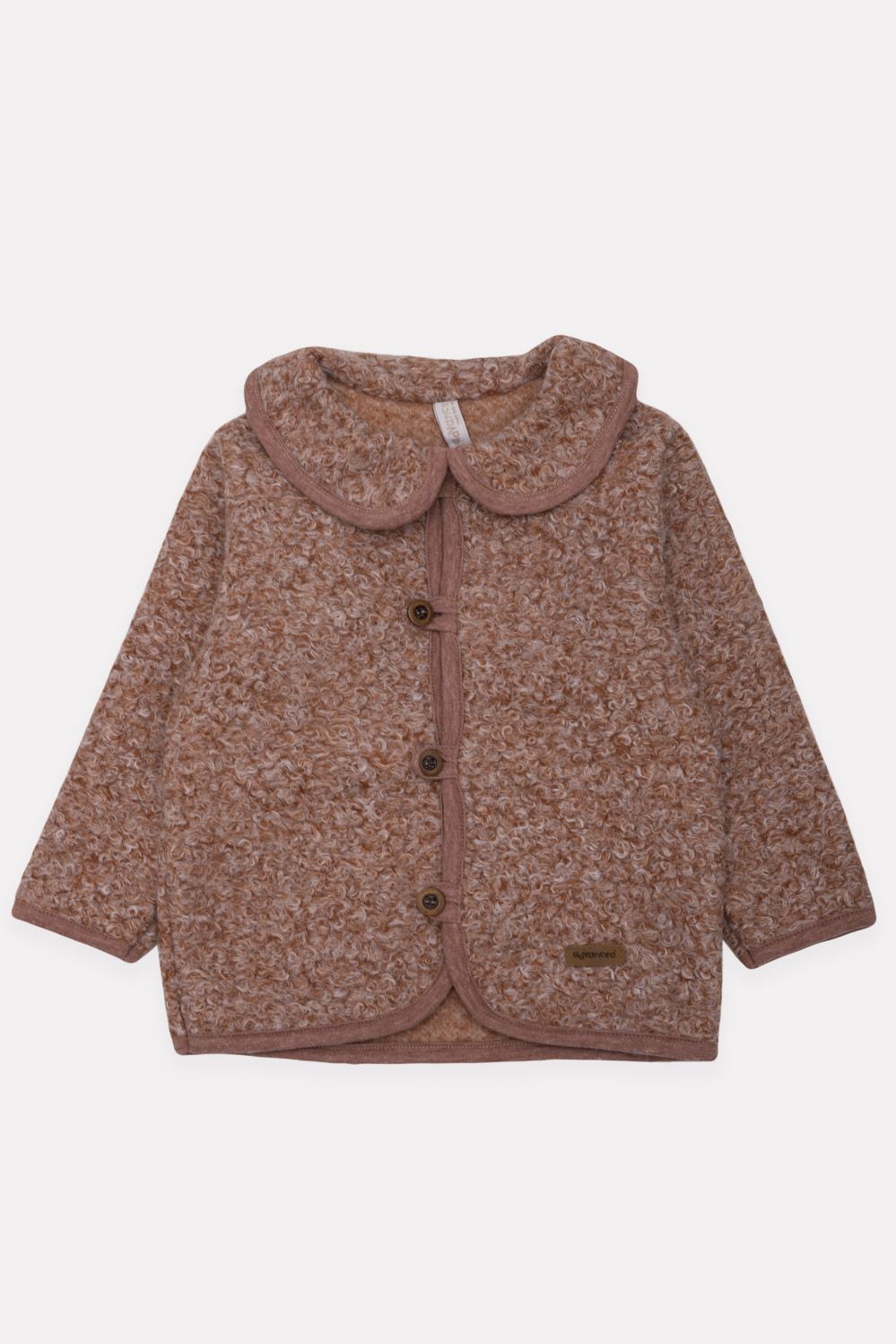 Cardigan Mini Niño Rulos