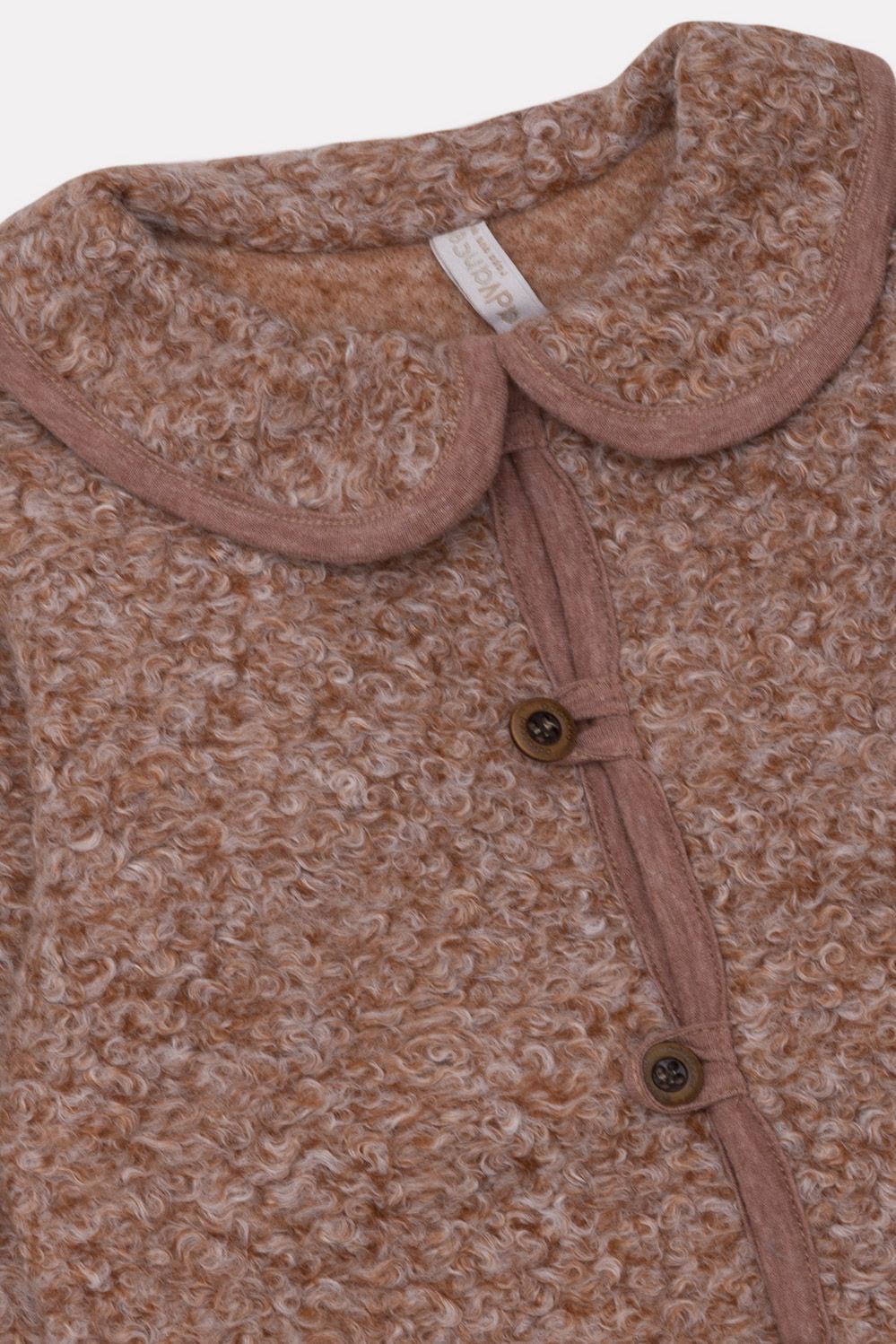 Cardigan Mini Niño Rulos
